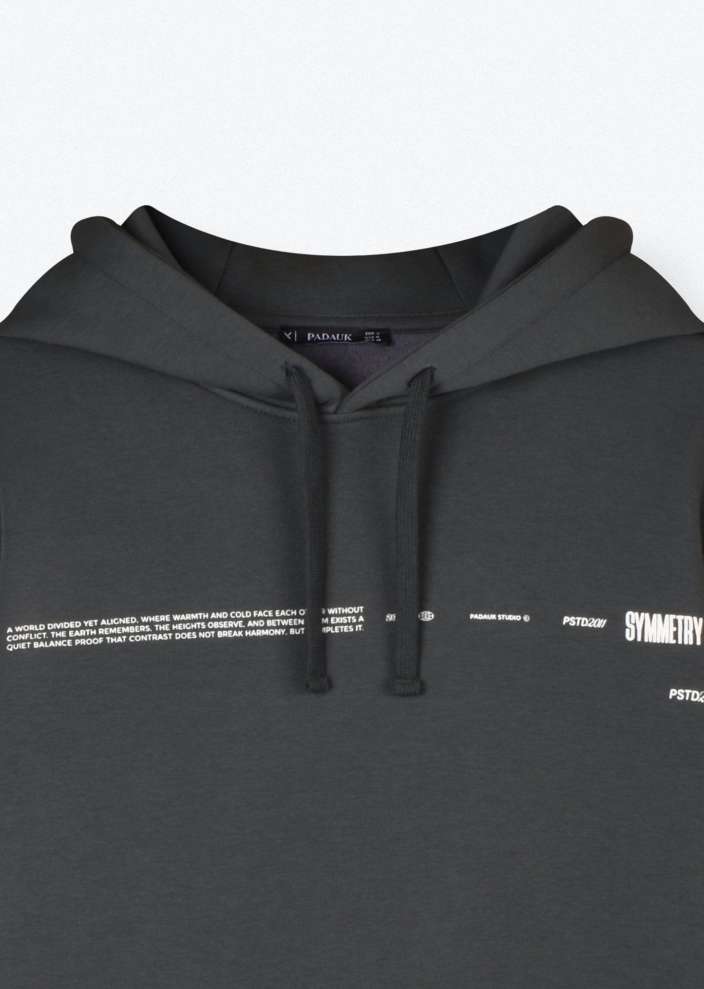 PRINTED PATCH OVERSIZE HOODIE