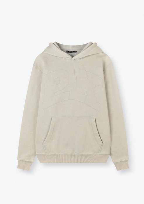 BASIC OVERSIZE HOODIE  NATURAL CREAM