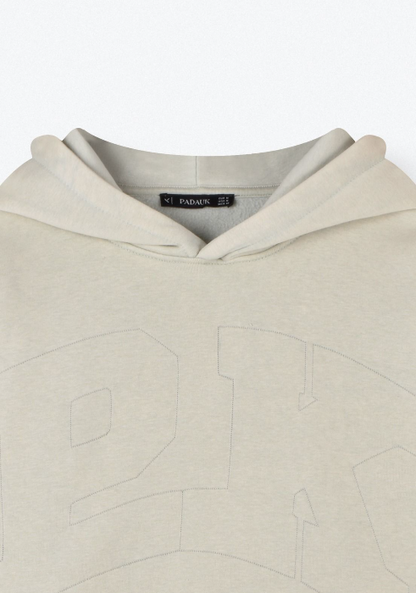 BASIC OVERSIZE HOODIE  NATURAL CREAM