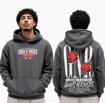 PRINTED HOODIE GUNS N ROSES 2