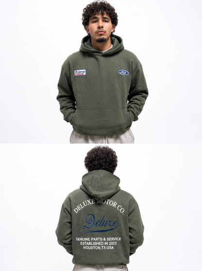 PRINTED HOODIE DELUXE MOTOR CO