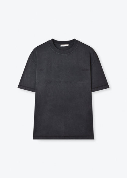 WASHED BOXY-FIT T-SHIRT BLACK