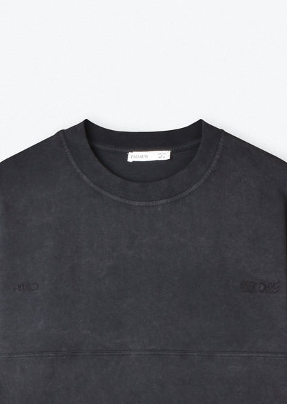 WASHED BOXY-FIT T-SHIRT BLACK