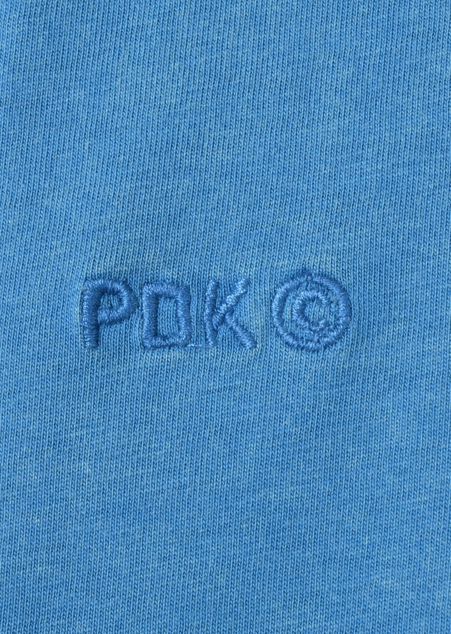 WASHED BOXY-FIT T-SHIRT BLUE
