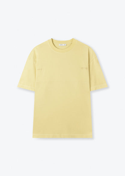 WASHED BOXY-FIT T-SHIRT YELLOW