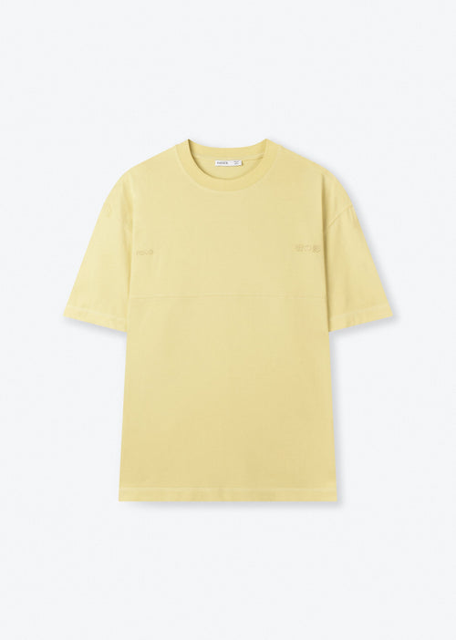 WASHED BOXY-FIT T-SHIRT YELLOW