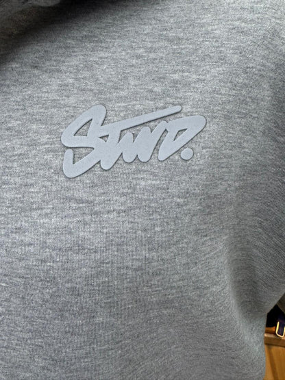 STWD PRINTED HOODIE GRIS