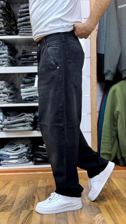 BAGGY JEANS NOIR DEGRADE