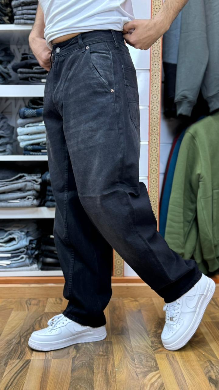 BAGGY JEANS NOIR DEGRADE