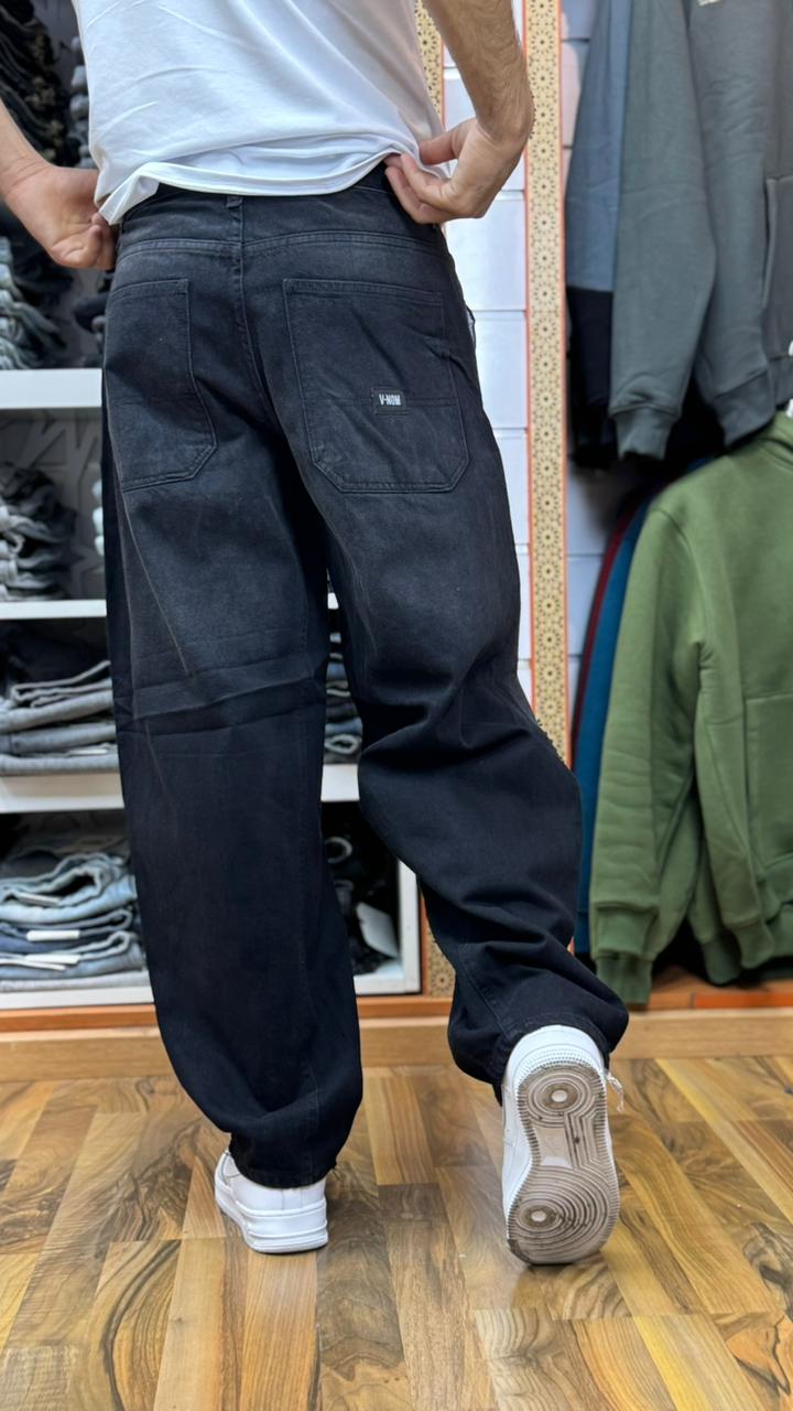 BAGGY JEANS NOIR DEGRADE