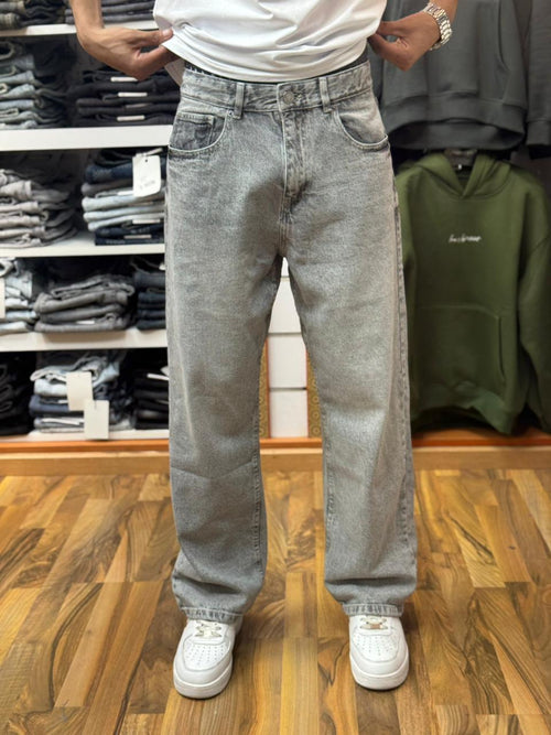 BAGGY JEANS GRIS SIMPLE