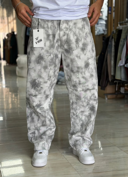 BAGGY JEAN IMMPREMIE(GRIS)