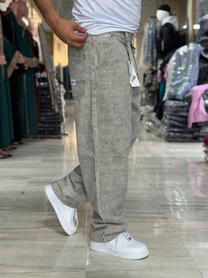 BAGGY  JEAN GRIS VINTAGE