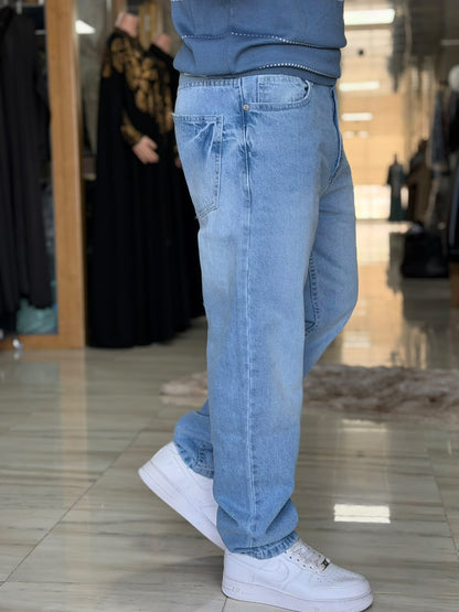 RELAXED JEAN BLUE CIEL