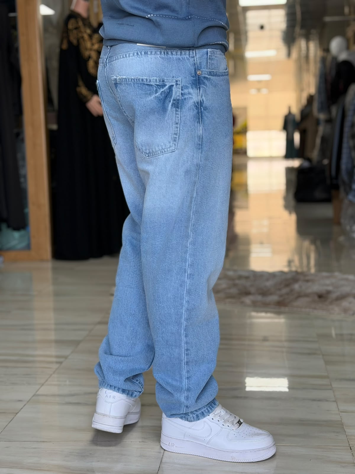 RELAXED JEAN BLUE CIEL