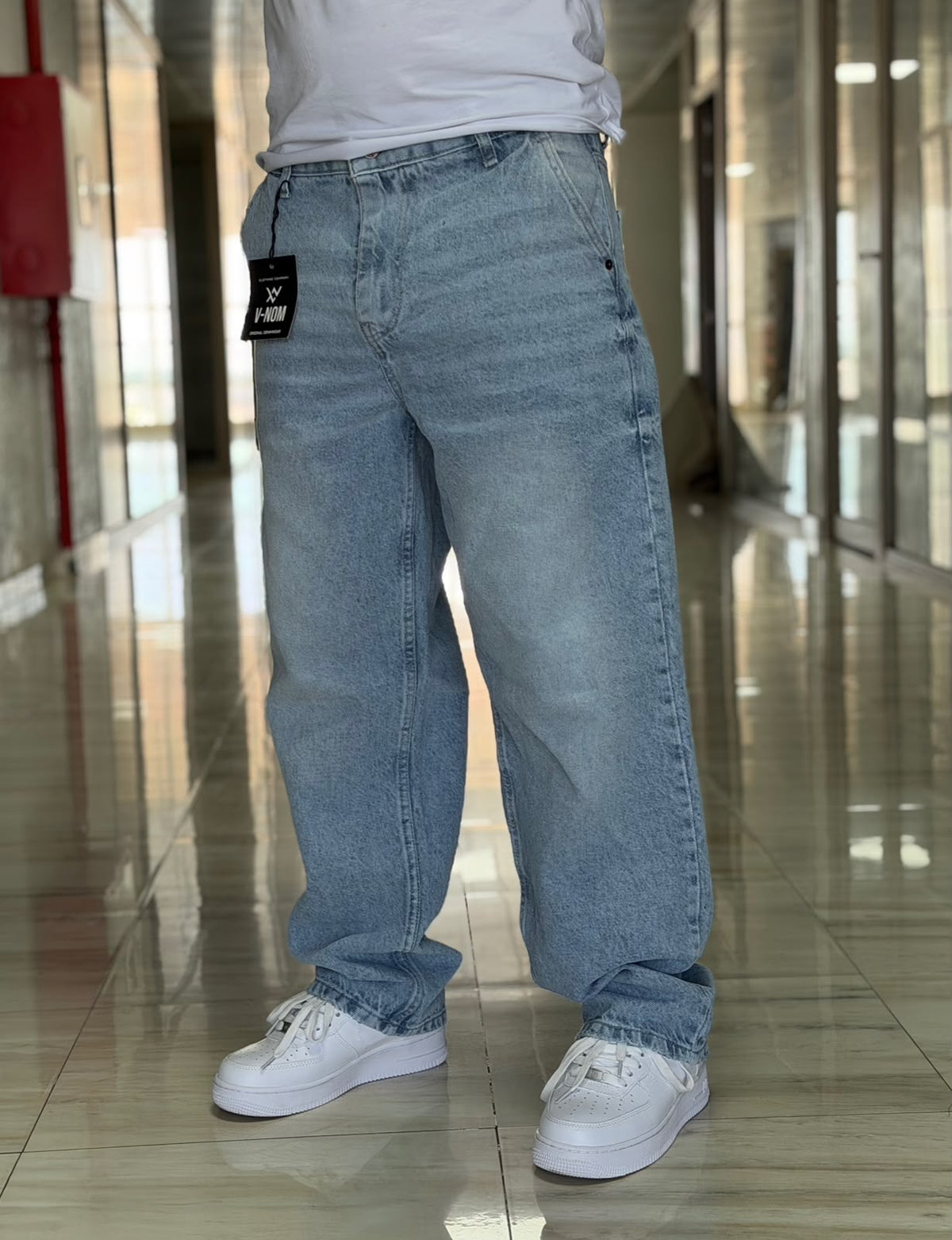 BAGGY JEAN DELEVE CLEAR