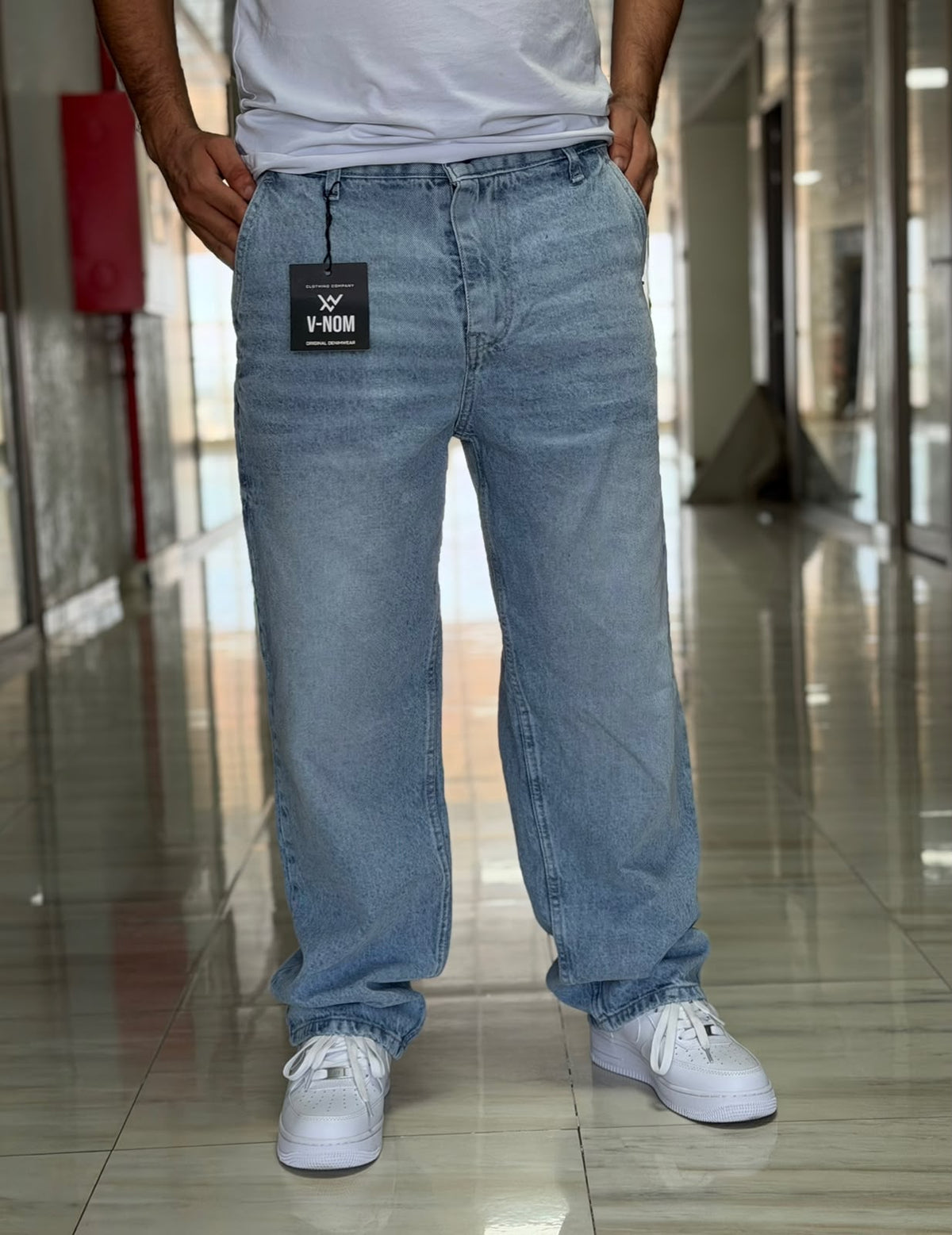 BAGGY JEAN DELEVE CLEAR