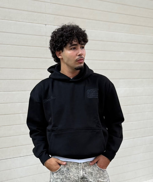 Hoodie Noir Oversize