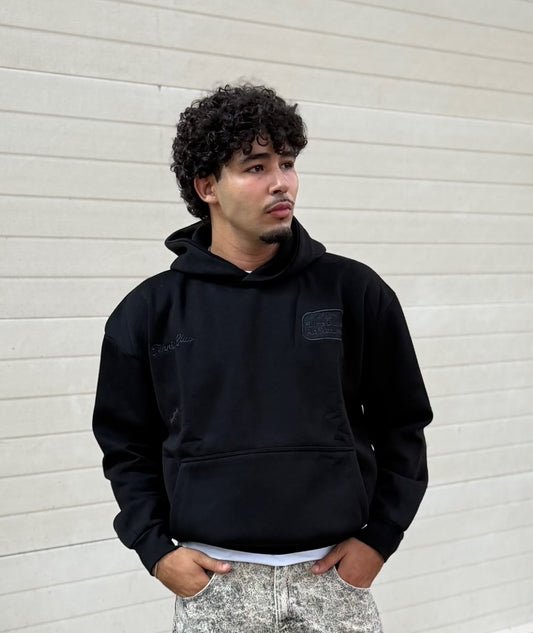 Hoodie Noir Oversize