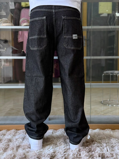 BAGGY JEAN NOIR Foncé