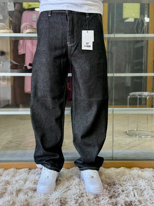 BAGGY JEAN NOIR Foncé