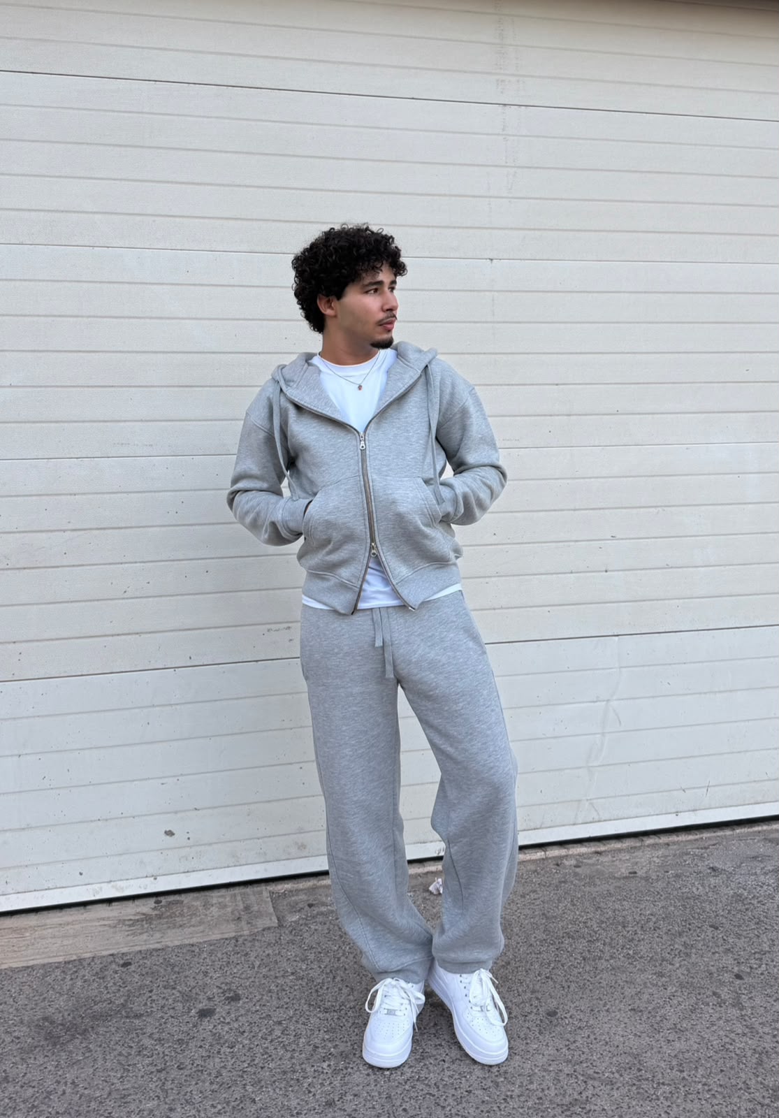 Ensemble Hoodie Zippé
