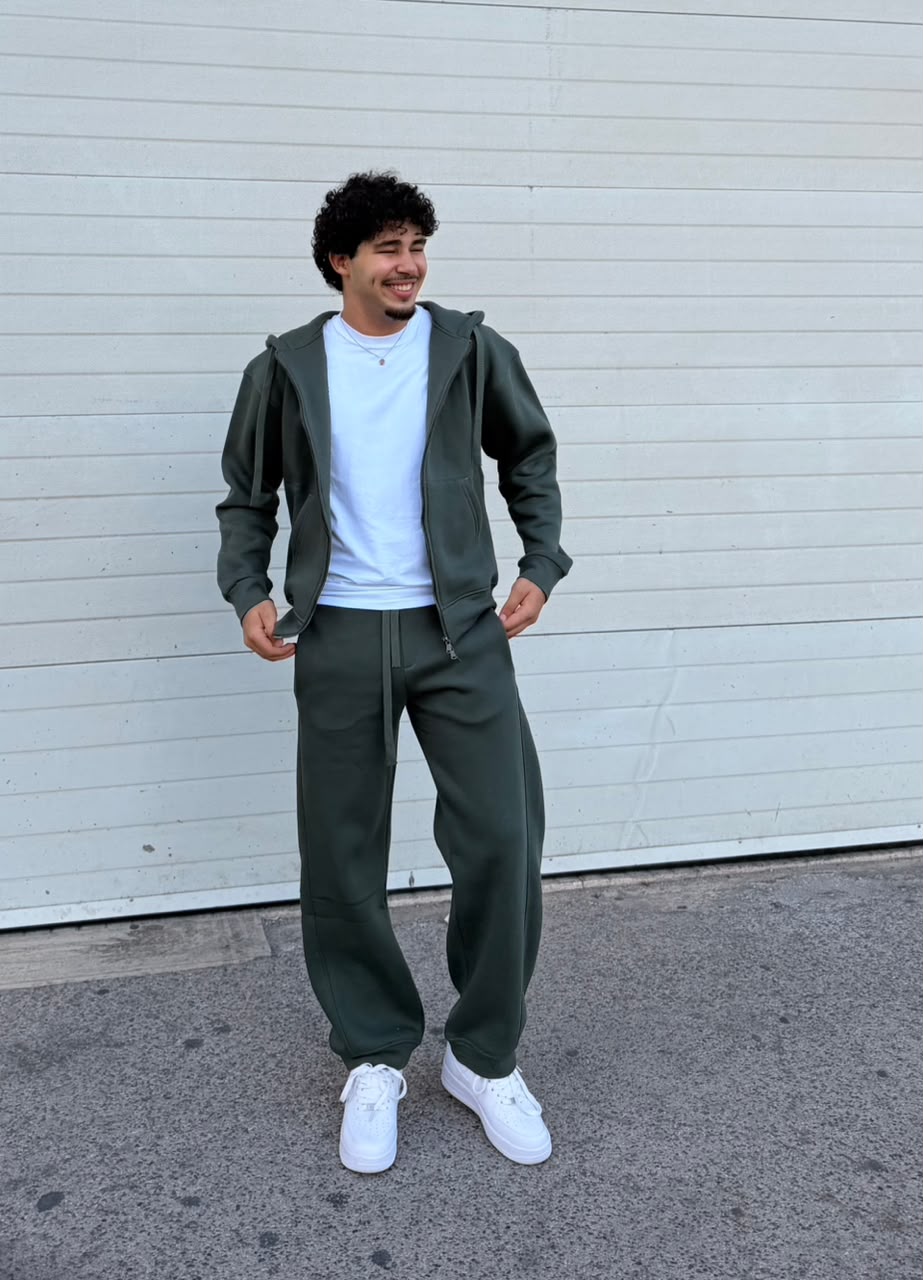 Ensemble Hoodie Zippé