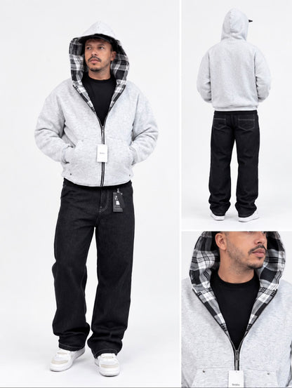 HOODIE JACKET ZIP-UP
