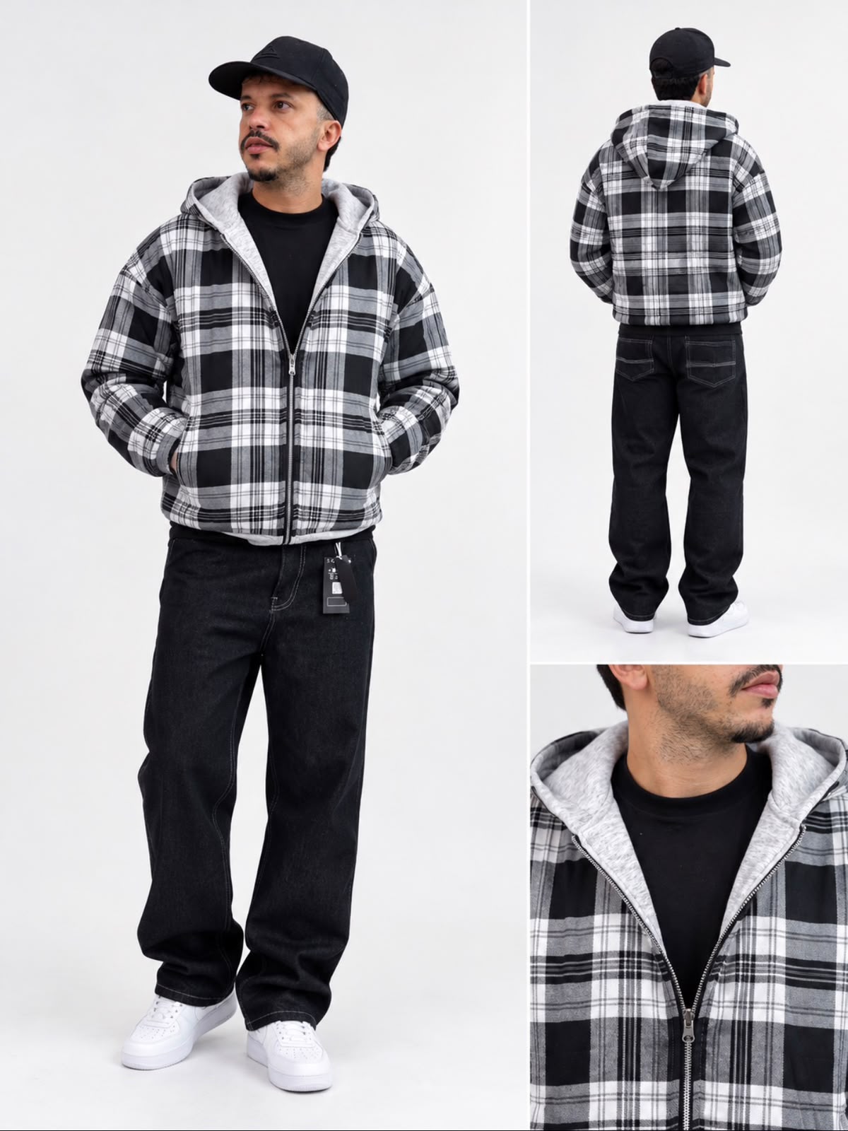HOODIE JACKET ZIP-UP