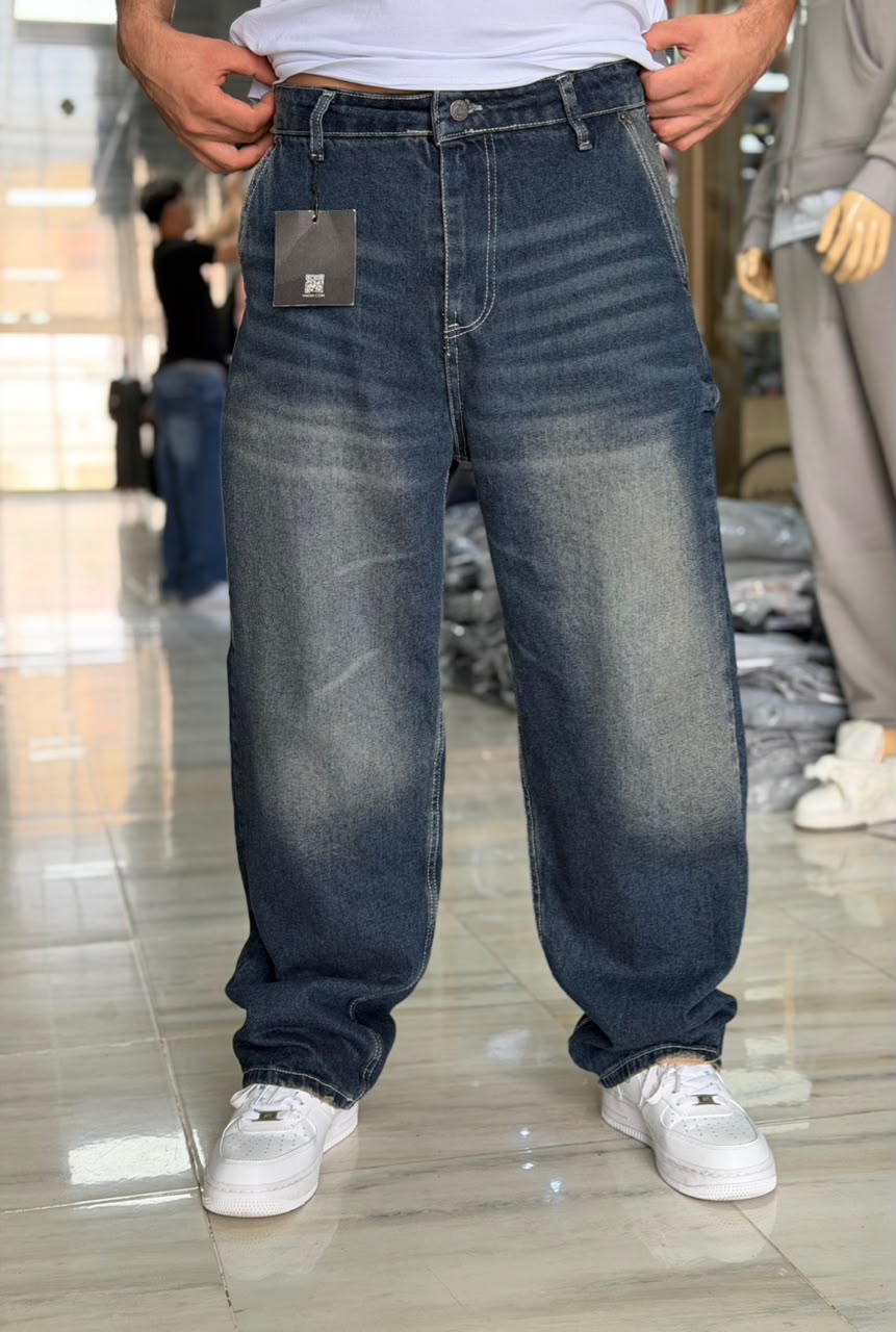 BAGGY JEAN DARK BLUE