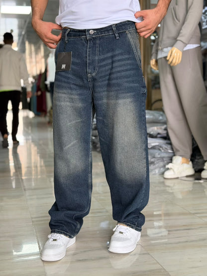 BAGGY JEAN DARK BLUE