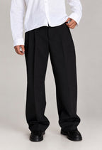 WIDE-LEG  TAILORED TROUSERS